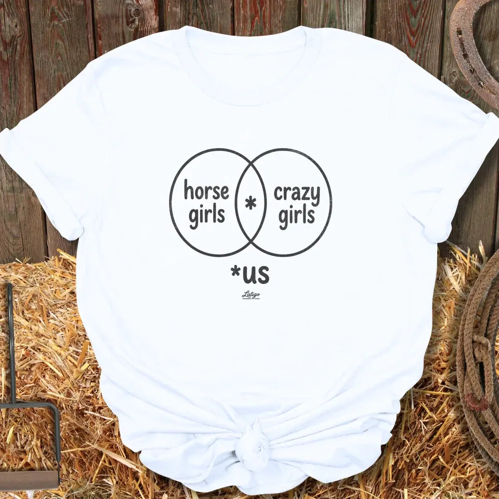 Printify T-Shirt White / S Venn Diagram Tee