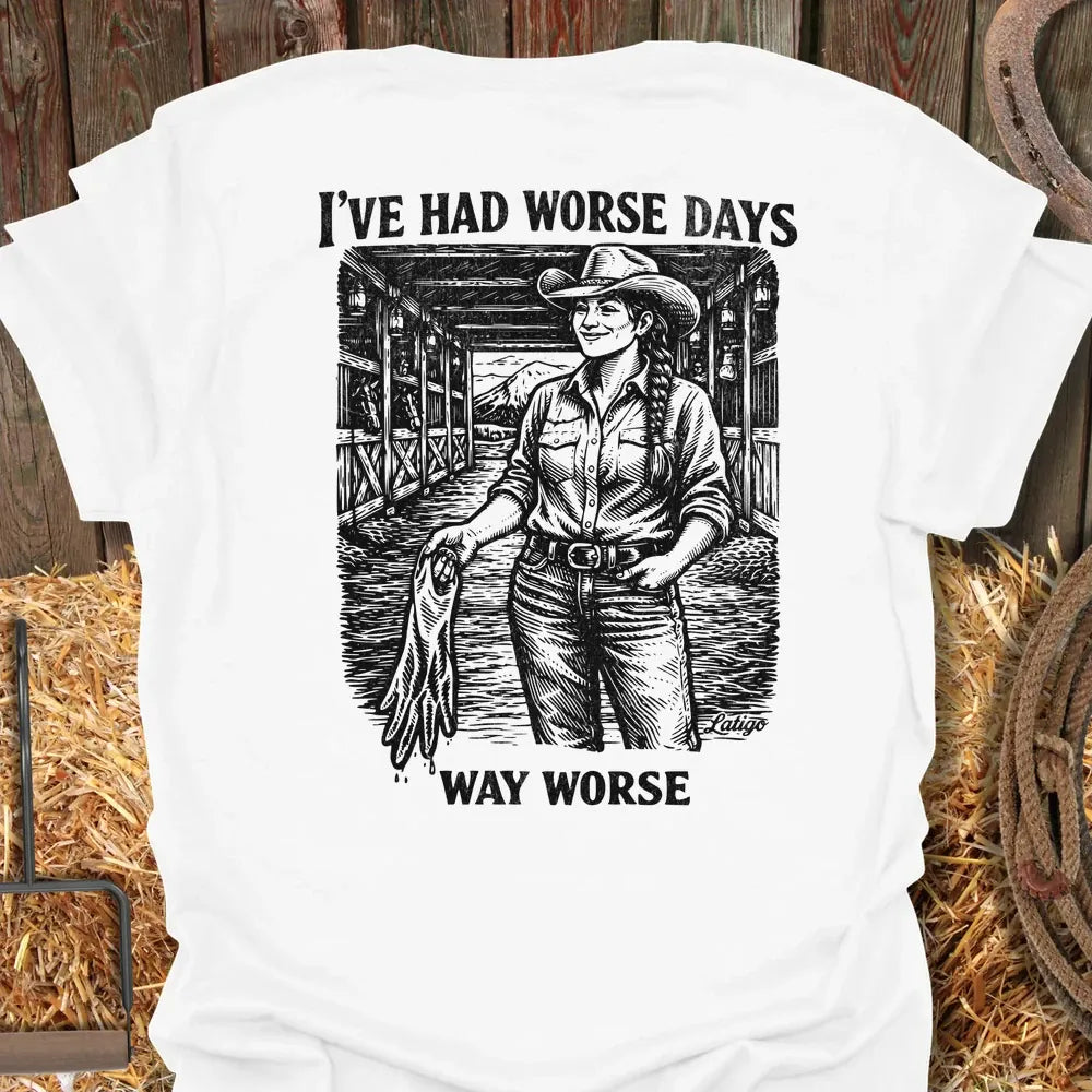 Printify T-Shirt White / S Way Worse Tee