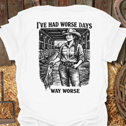Printify T-Shirt White / S Way Worse Tee