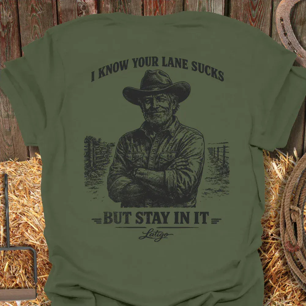 Printify T-Shirt Your Lane Tee