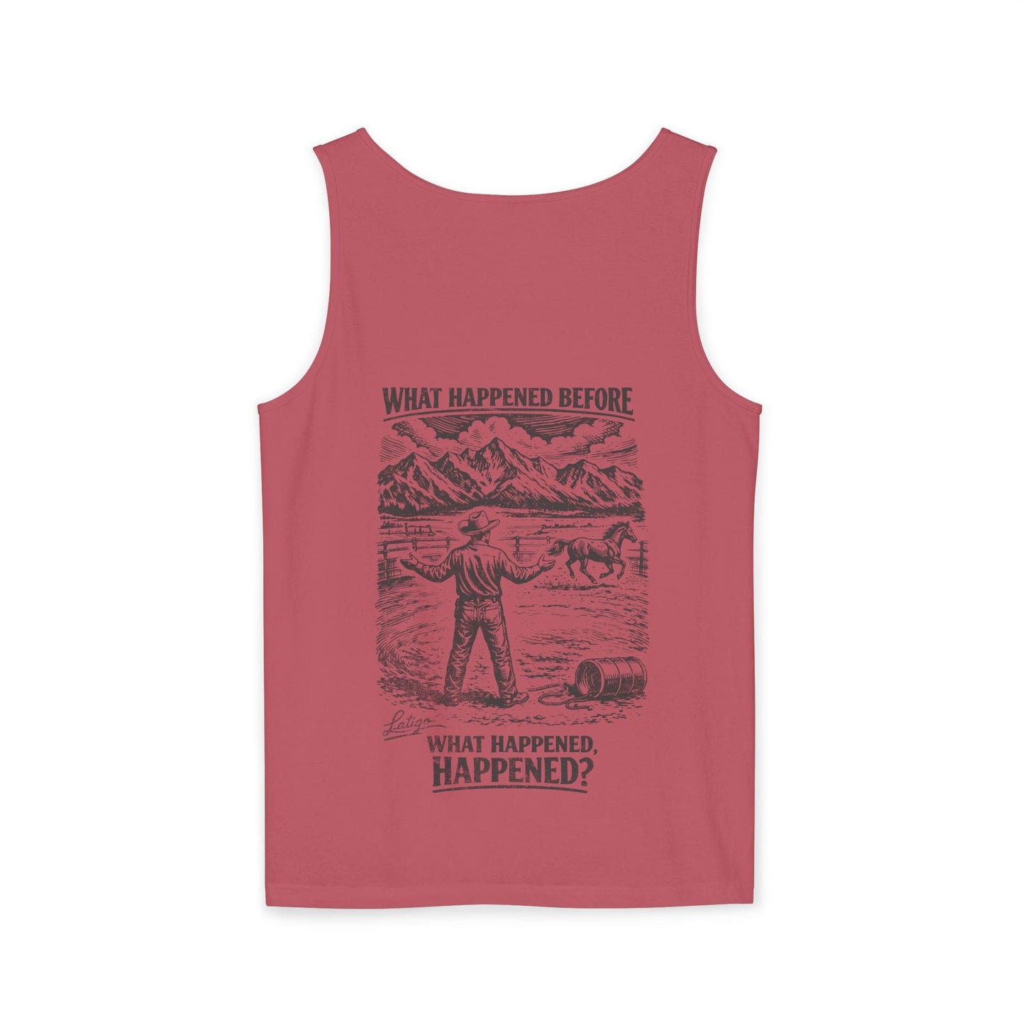 Printify Tank Top Happened Unisex Tank Top Tee
