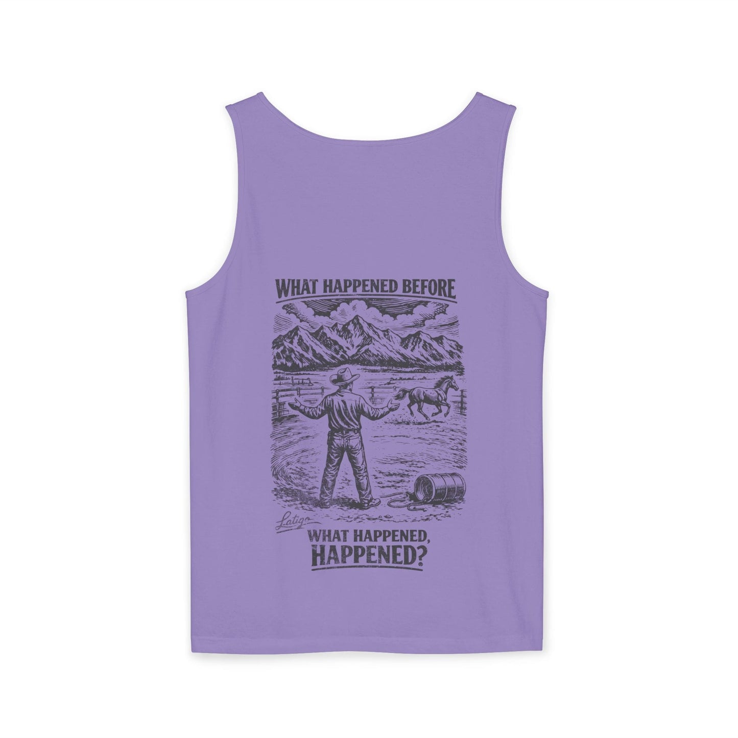 Printify Tank Top Happened Unisex Tank Top Tee