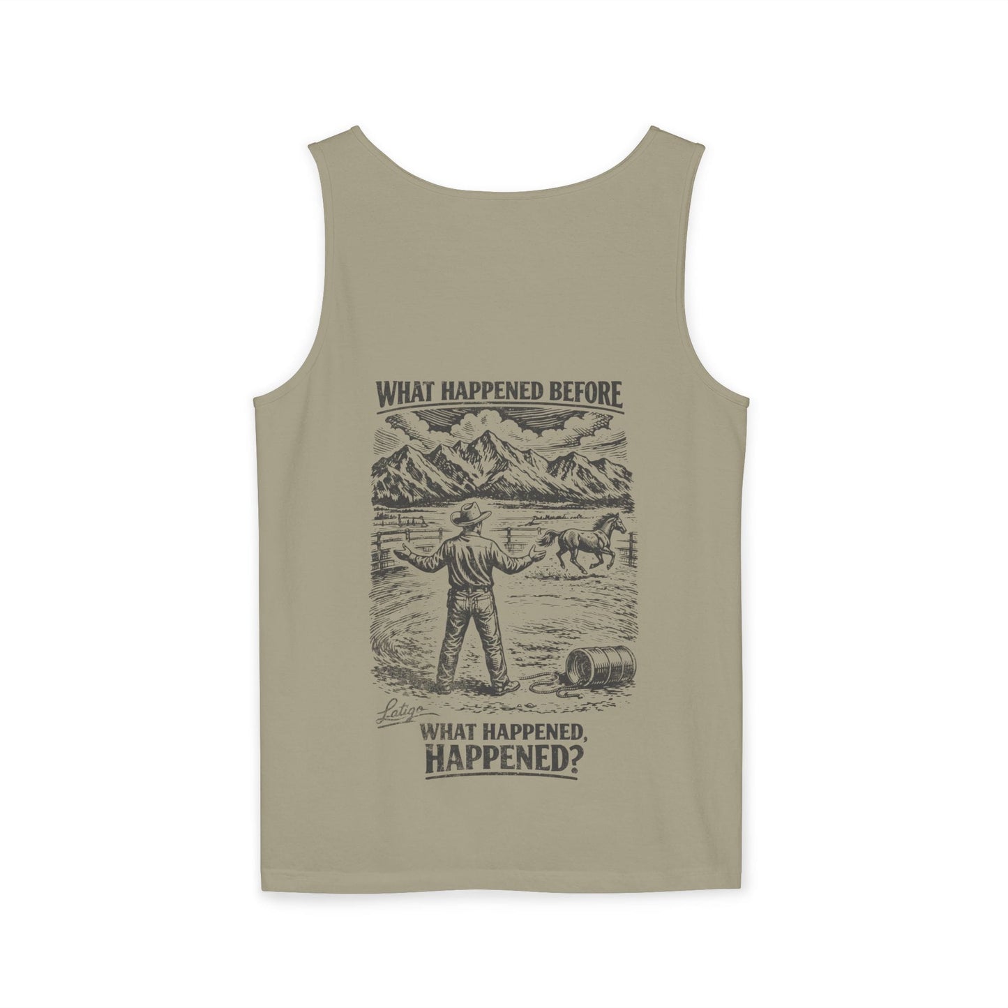 Printify Tank Top Happened Unisex Tank Top Tee
