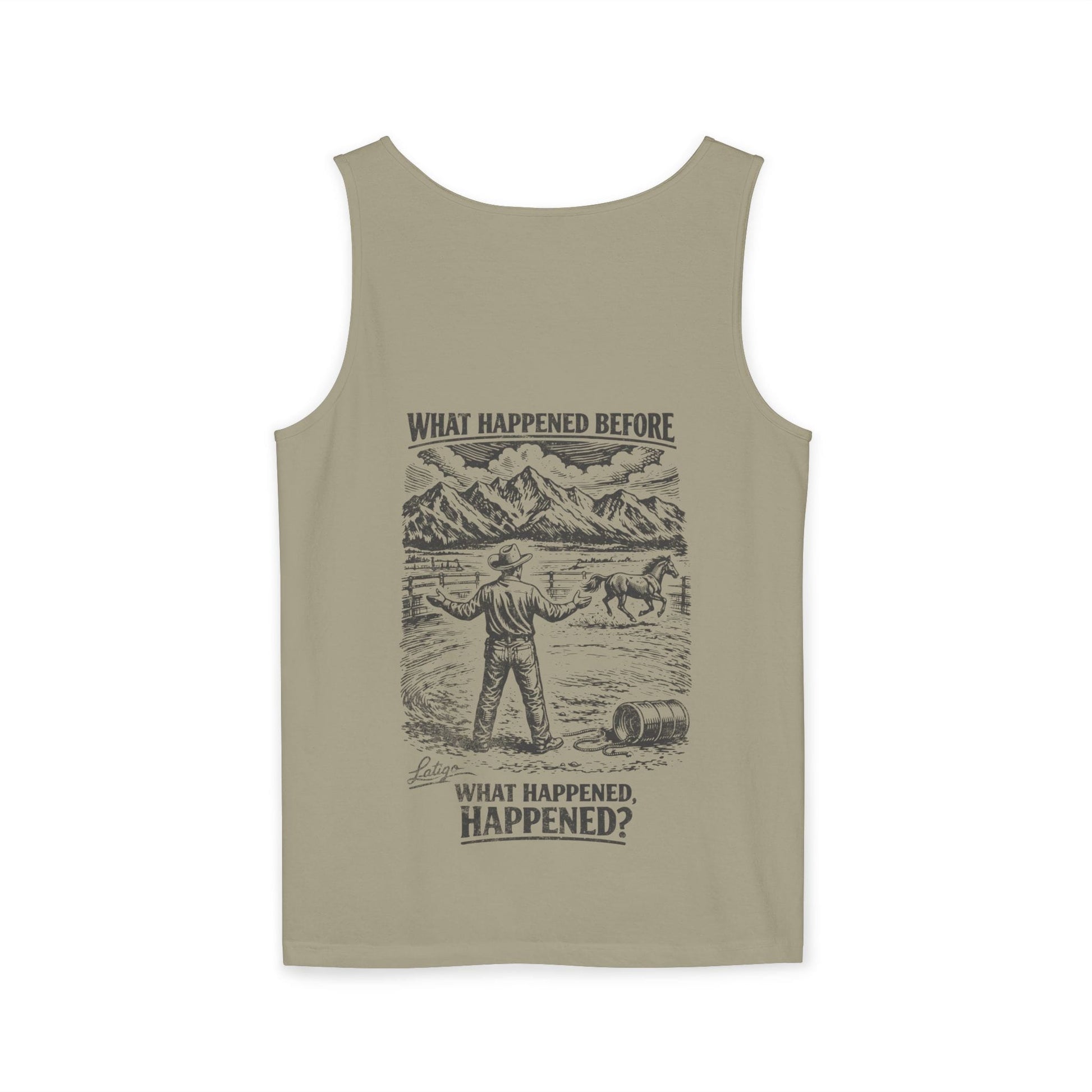Printify Tank Top Happened Unisex Tank Top Tee