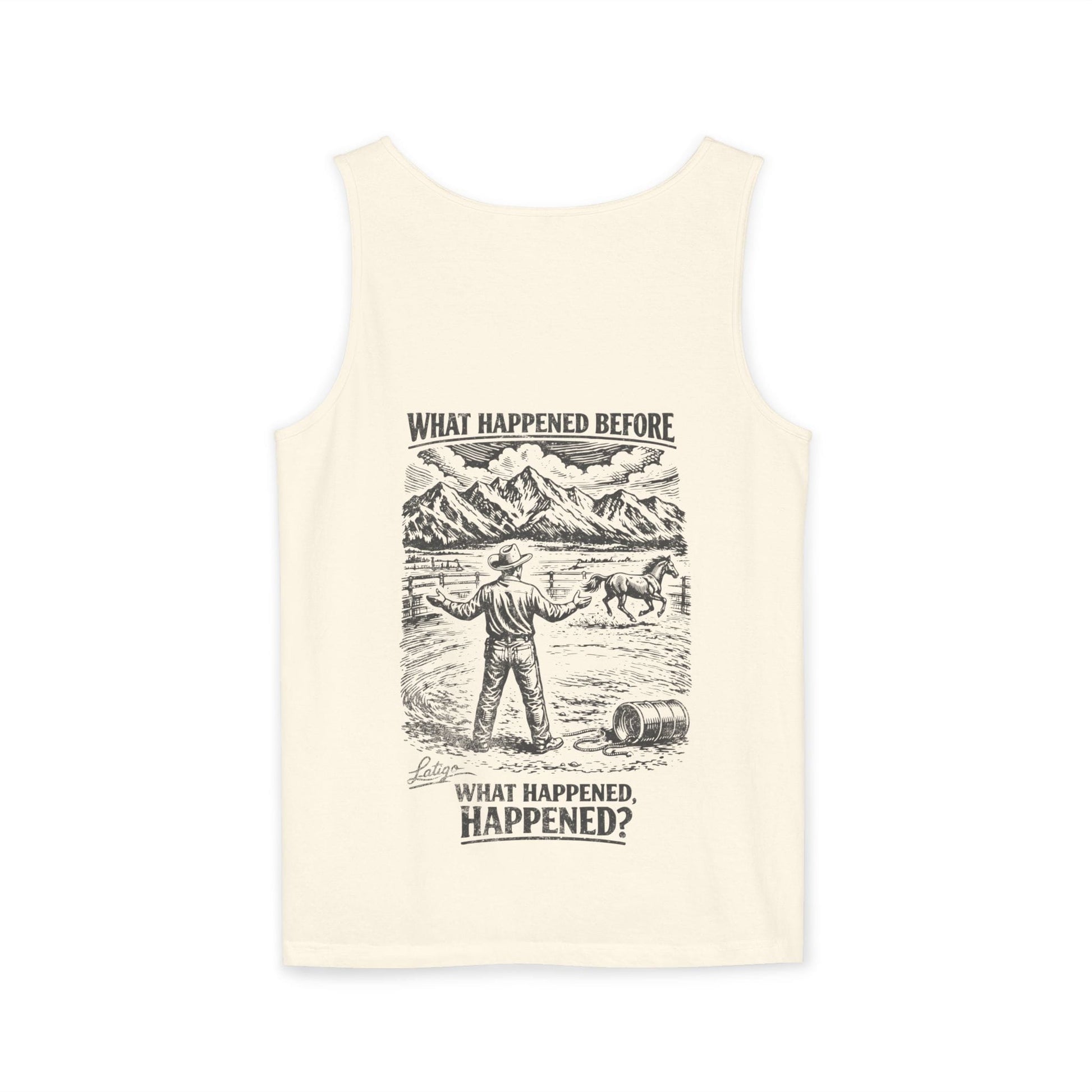 Printify Tank Top Happened Unisex Tank Top Tee