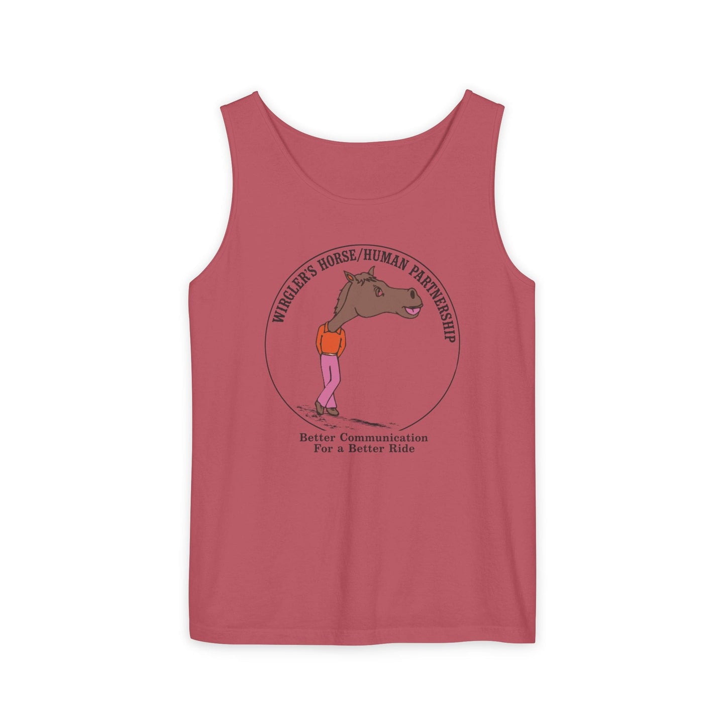 Printify Tank Top S / Crimson Safe Unisex Tank Top Tee