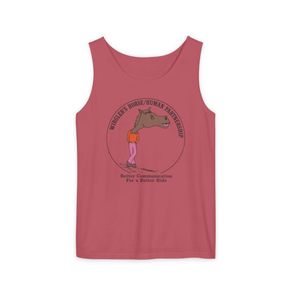 Printify Tank Top S / Crimson Safe Unisex Tank Top Tee