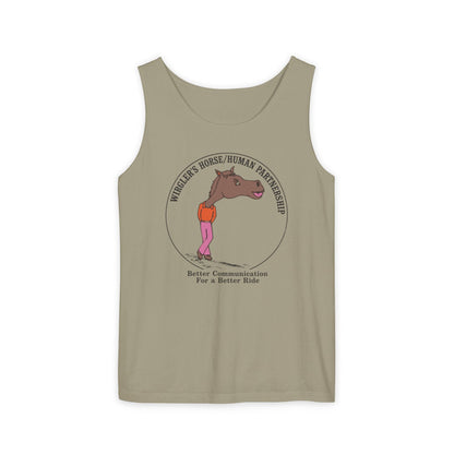 Printify Tank Top S / Sandstone Erase Unisex Tank Top Tee