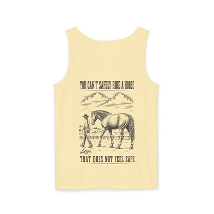 Printify Tank Top Safe Unisex Tank Top Tee