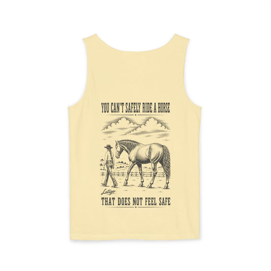 Printify Tank Top Safe Unisex Tank Top Tee
