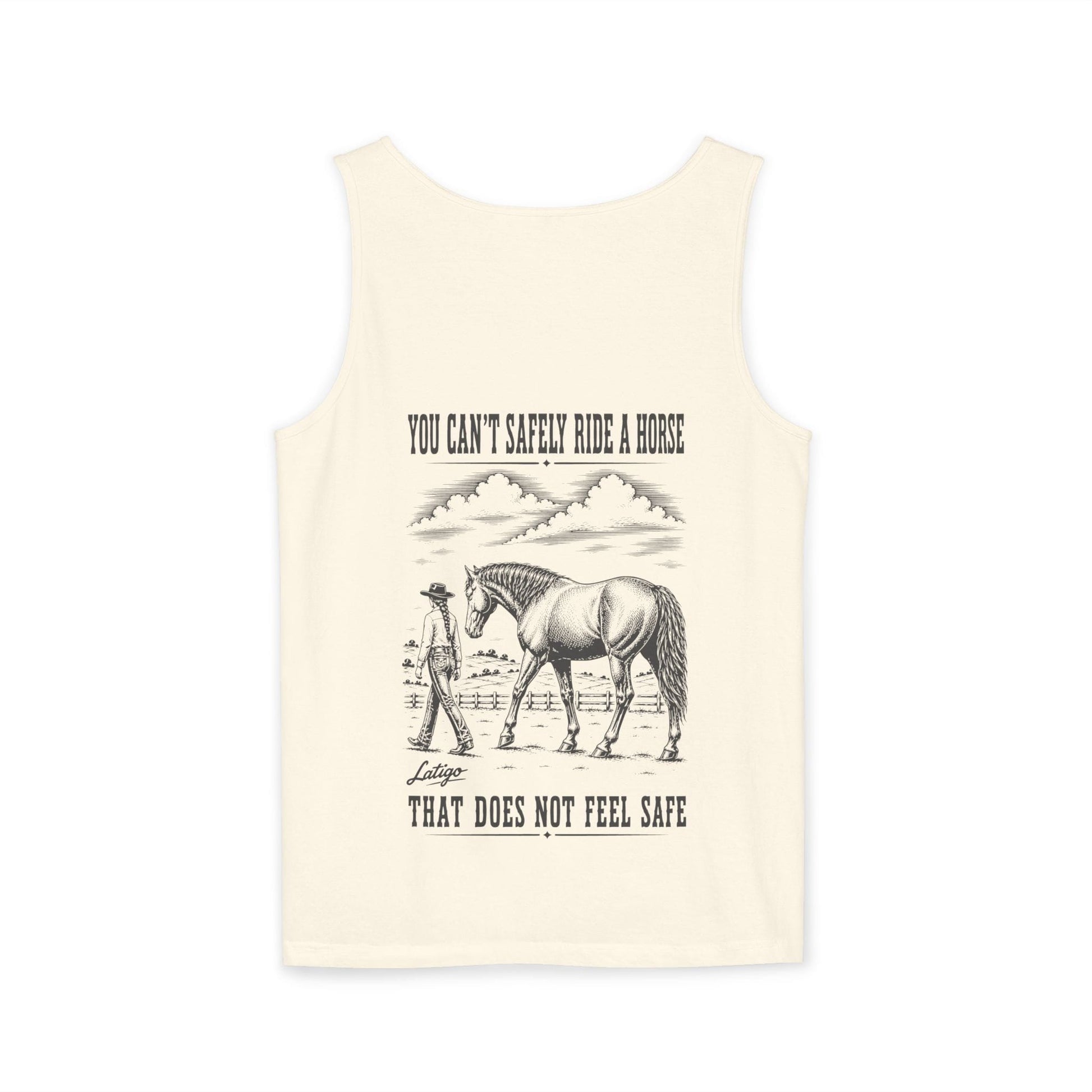 Printify Tank Top Safe Unisex Tank Top Tee