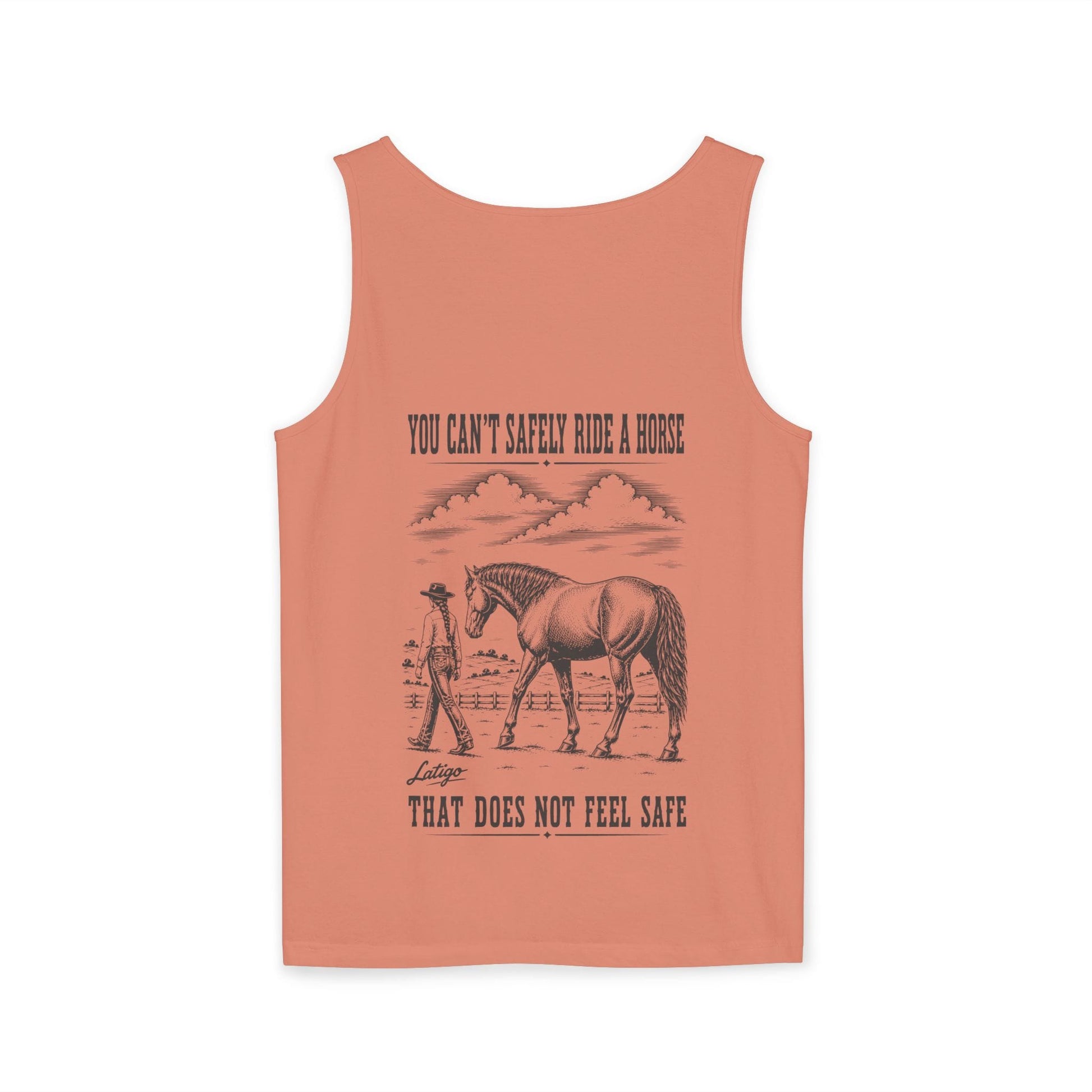 Printify Tank Top Safe Unisex Tank Top Tee