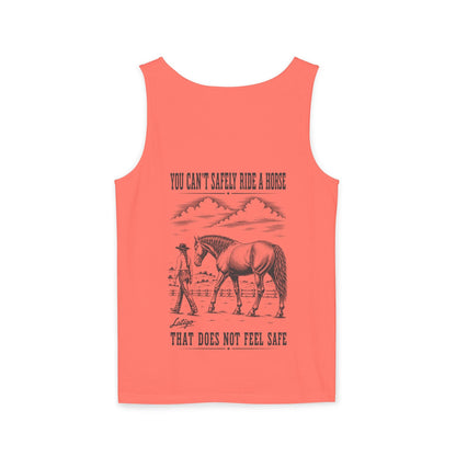 Printify Tank Top Safe Unisex Tank Top Tee