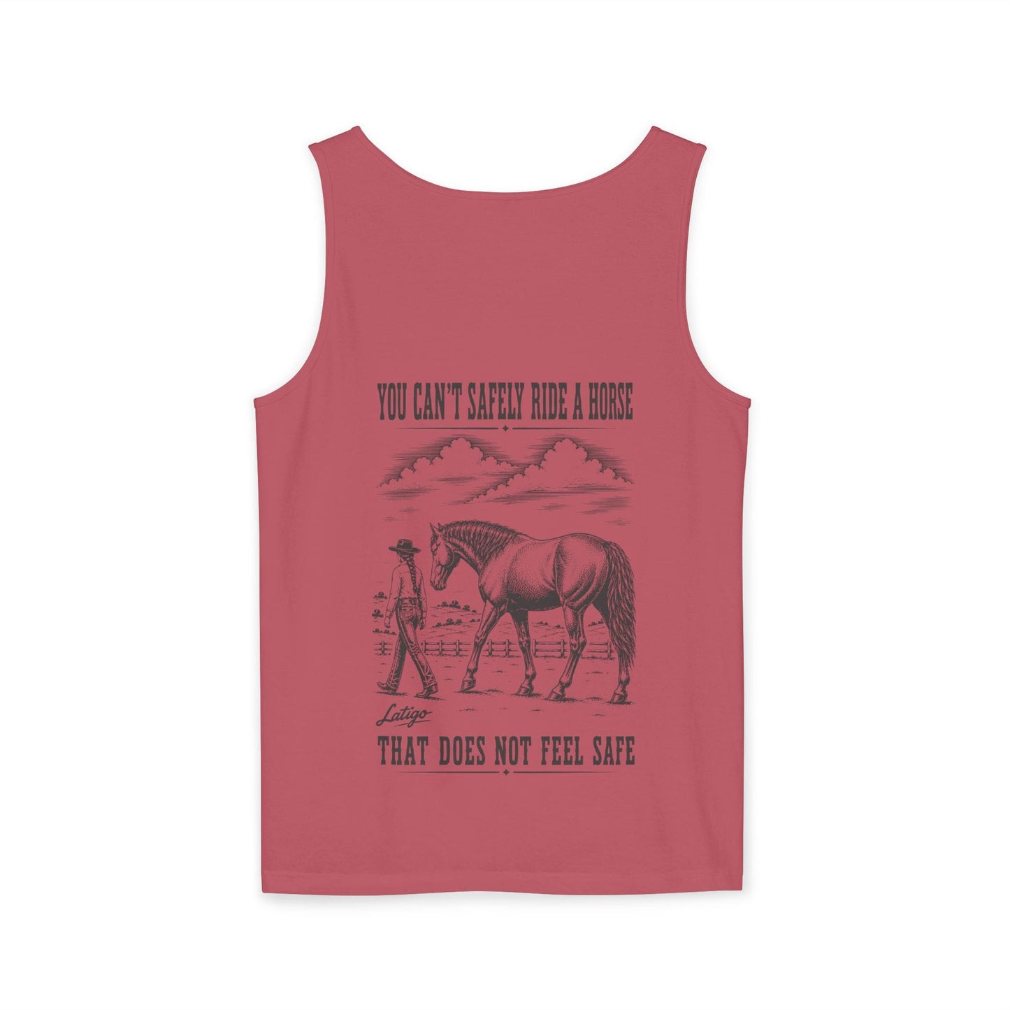 Printify Tank Top Safe Unisex Tank Top Tee