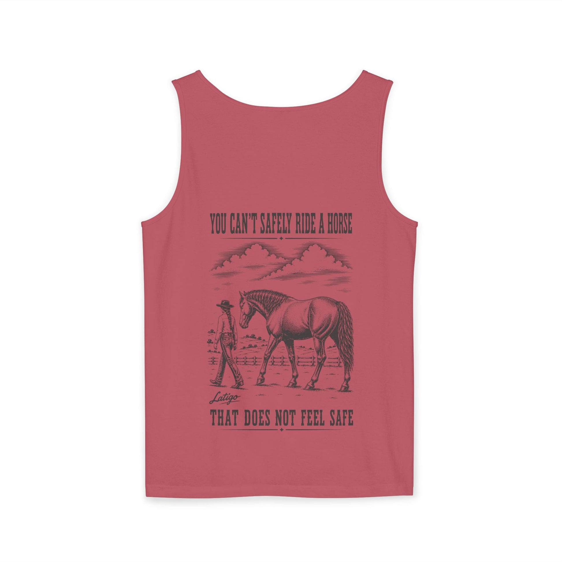 Printify Tank Top Safe Unisex Tank Top Tee
