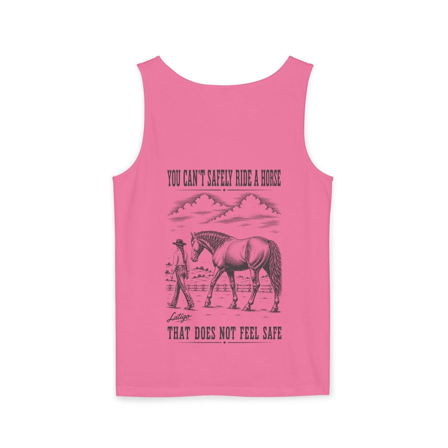 Printify Tank Top Safe Unisex Tank Top Tee