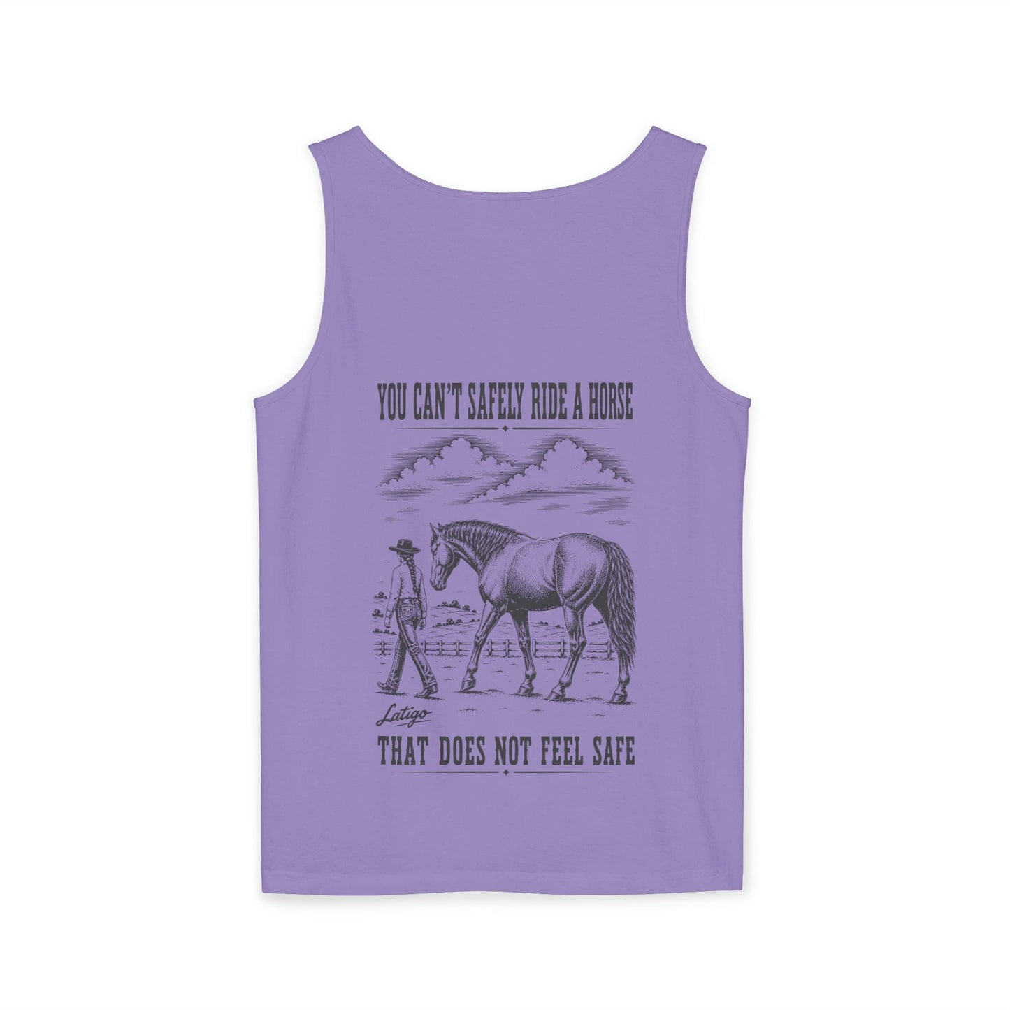 Printify Tank Top Safe Unisex Tank Top Tee