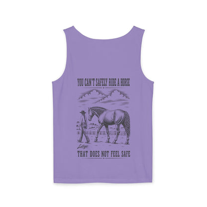 Printify Tank Top Safe Unisex Tank Top Tee