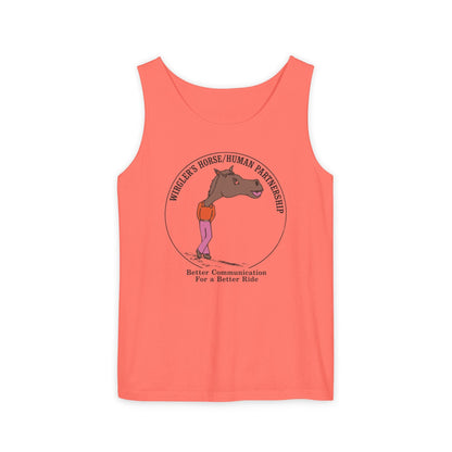 Printify Tank Top XS / Neon Red Orange Safe Unisex Tank Top Tee