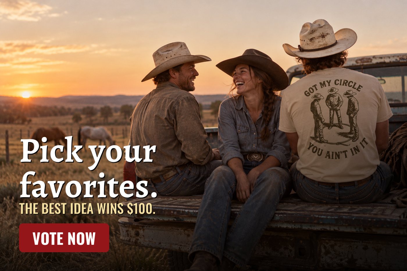 Vote for your favorite Latigo design. The best idea wins $100.